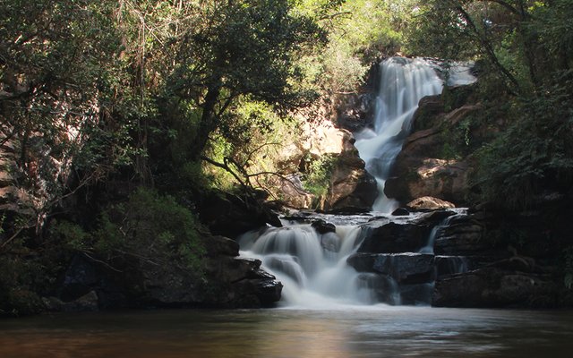 Cachoeira Véu de Noiva em São Thomé das Letras