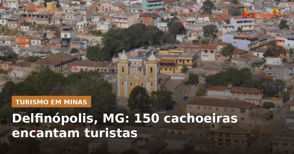 Delfinópolis, MG: 150 cachoeiras encantam turistas