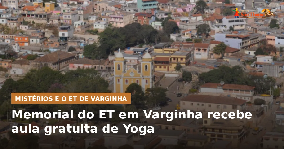 Memorial do ET em Varginha recebe aula gratuita de Yoga