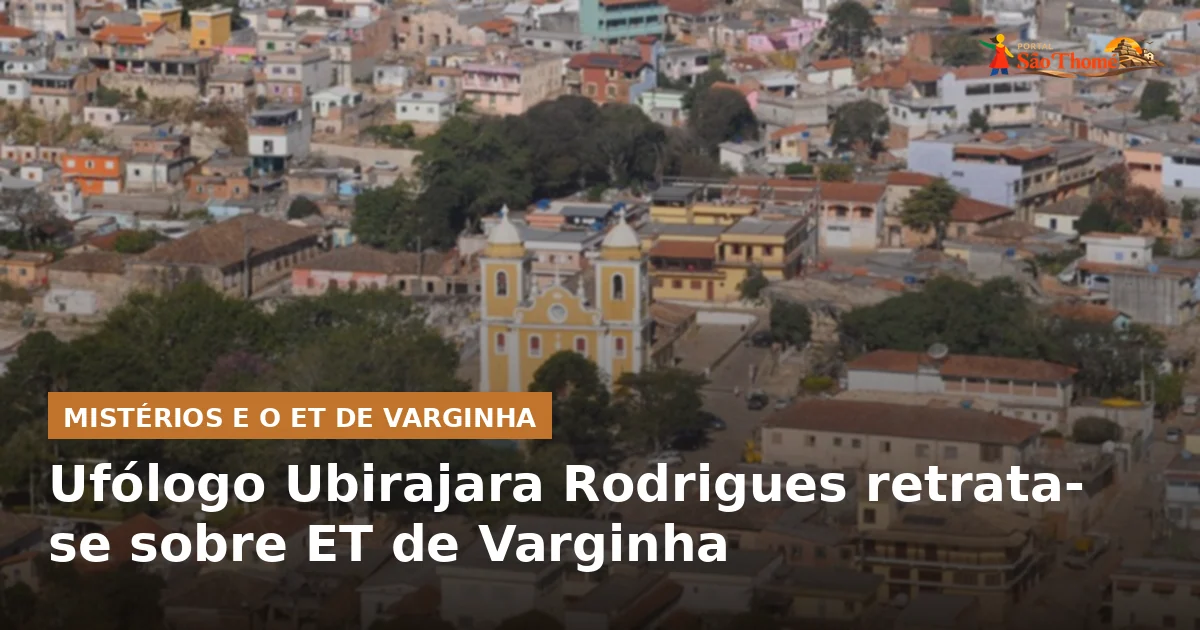 Ufólogo Ubirajara Rodrigues retrata-se sobre ET de Varginha