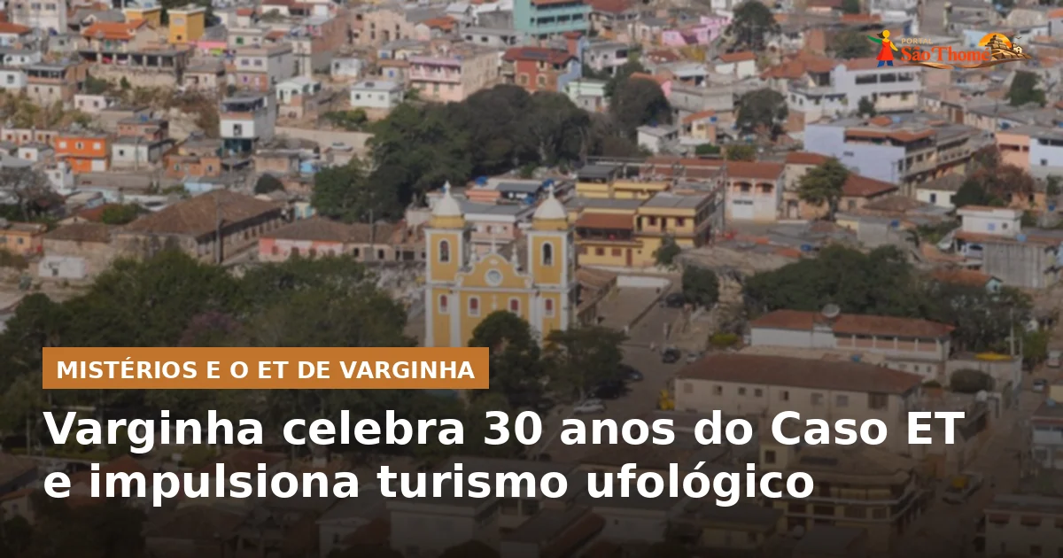 Varginha celebra 30 anos do Caso ET e impulsiona turismo ufológico